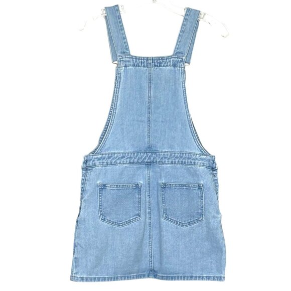 Forever 21 Size Small Denim Overall Mini Dress - Picture 2 of 12
